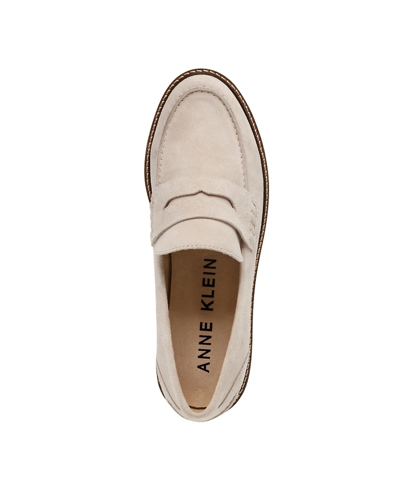 Anne Klein Women's Emmylou Lug Sole Loafers