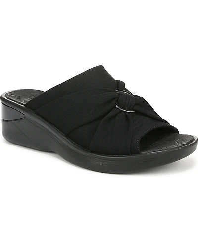 LifeStride Women's Serenade Washable Slide Wedge Sandals