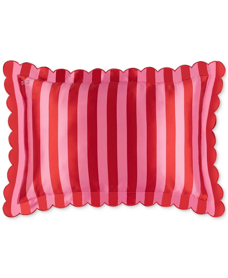 Slip Pure Silk Queen Pillowcase With Scalloped Edge - Sunshade