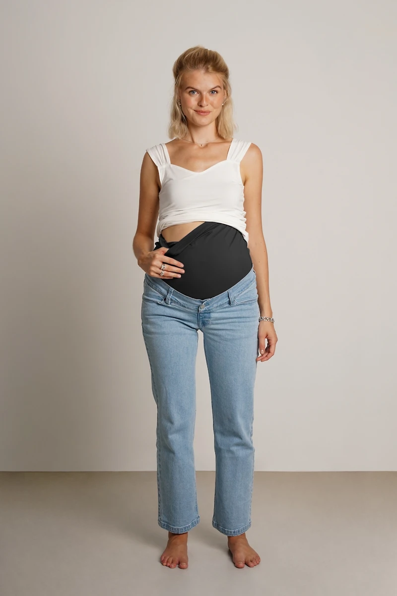 Nom Maternity Hailey Straight Leg Jeans