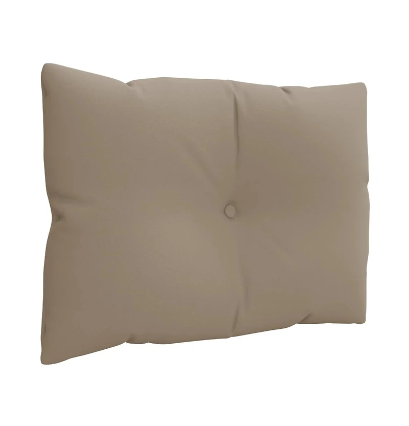 Pallet Cushions 3 pcs Taupe Fabric