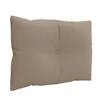 Pallet Cushions 3 pcs Taupe Fabric
