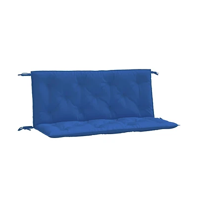 Garden Bench Cushions 2 pcs Blue 47.2"x19.7"x2.8" Oxford Fabric