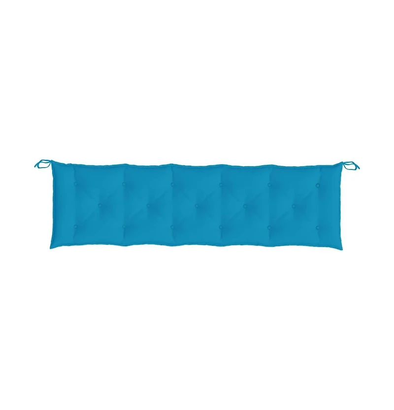 Garden Bench Cushions 2 pcs Light Blue 70.9"x19.7"x2.8" Oxford Fabric