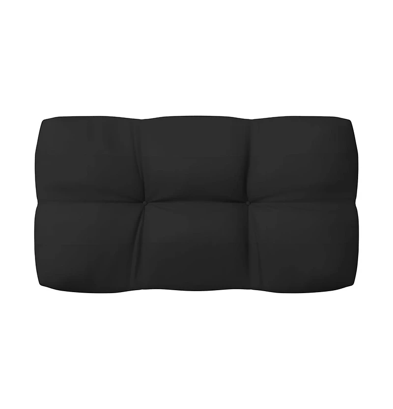 Pallet Sofa Cushions 7 pcs Black