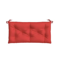 Garden Bench Cushions 2 pcs Red 39.4"x19.7"x2.8" Oxford Fabric