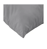 Throw Pillows 4 pcs Gray 23.6"x23.6" Fabric