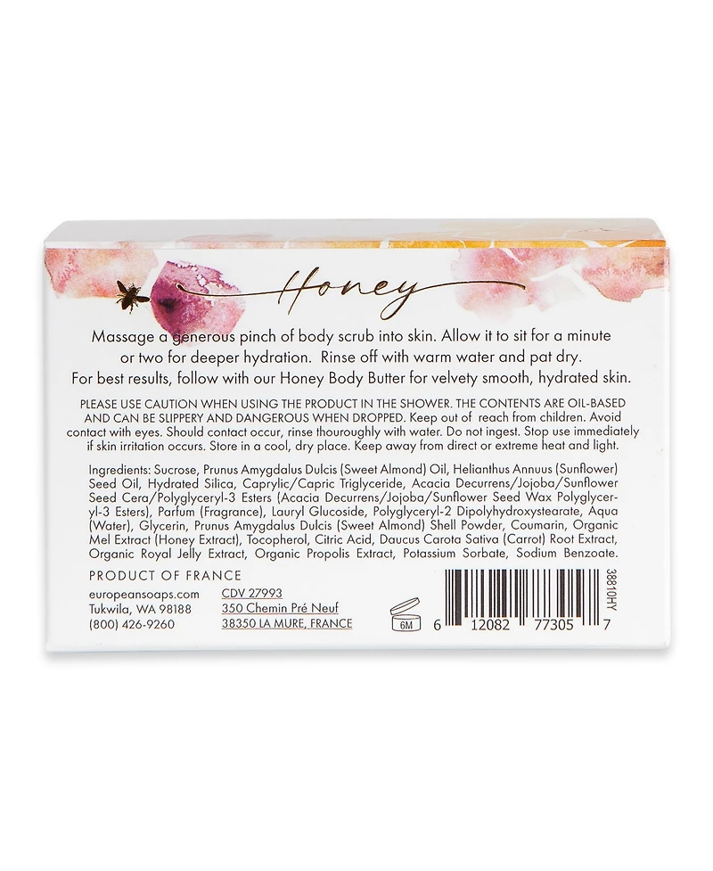 Pre de Provence Honey Collection, Body Scrub, 6.7 Fl Oz, Honey