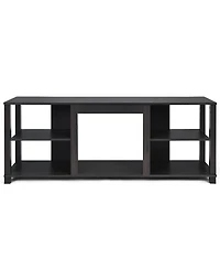 2-Tier Tv Storage Cabinet Console with Adjustable Shelves