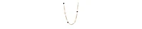 2028 Faux Cultivated Pearl Blue Glass Bead Long Necklace