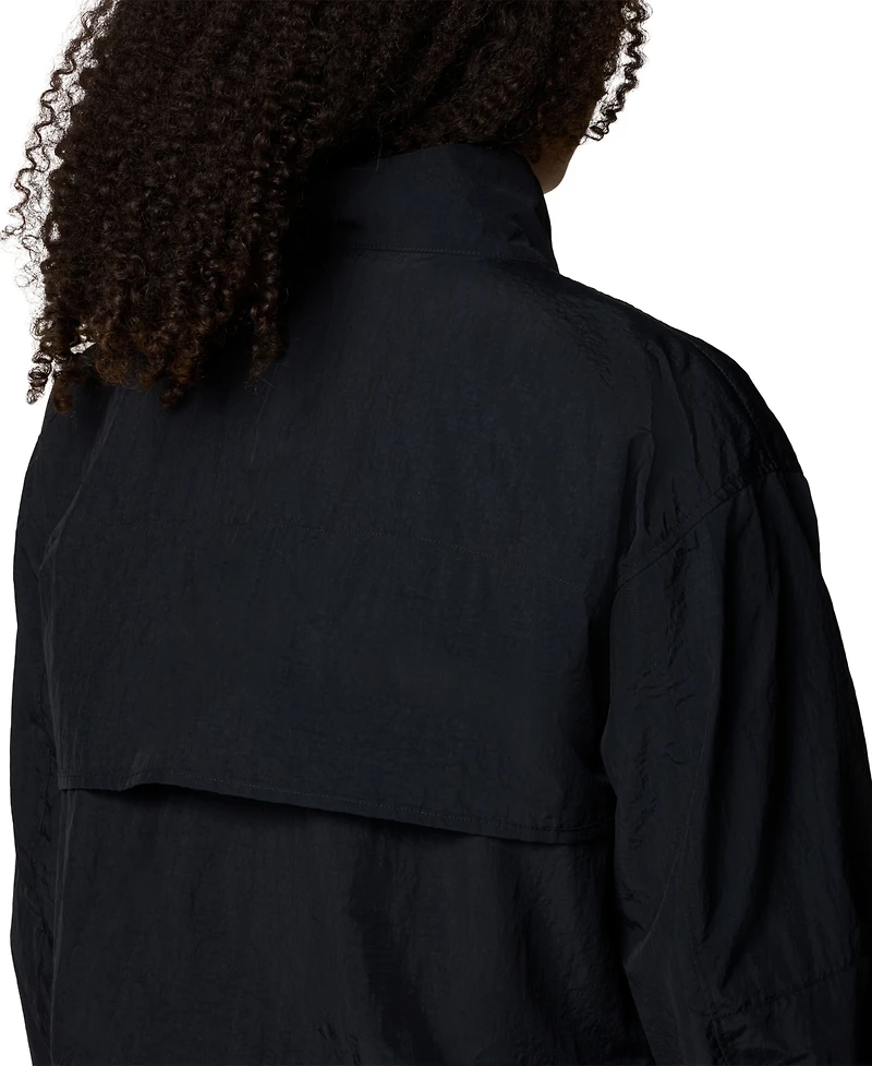 Columbia Women's Paracutie Cropped Cargo Windbreaker Jacket