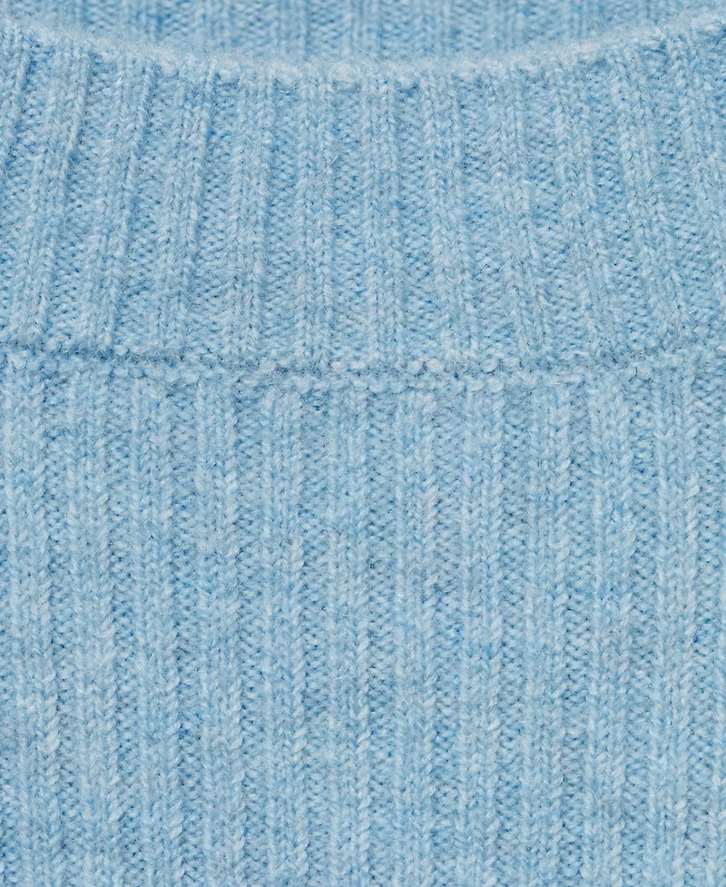 Mango Women's Boat Neck Ribbed Sweater