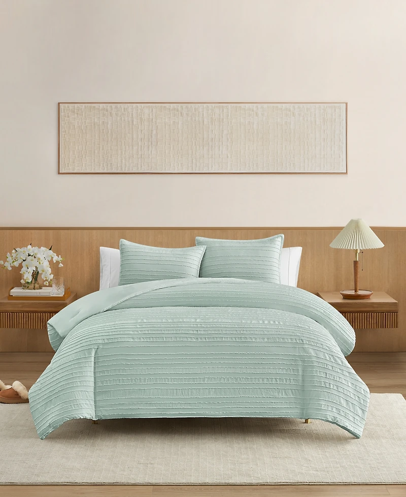 Closeout! Ugg Devon Textured 3-Pc. Comforter Set