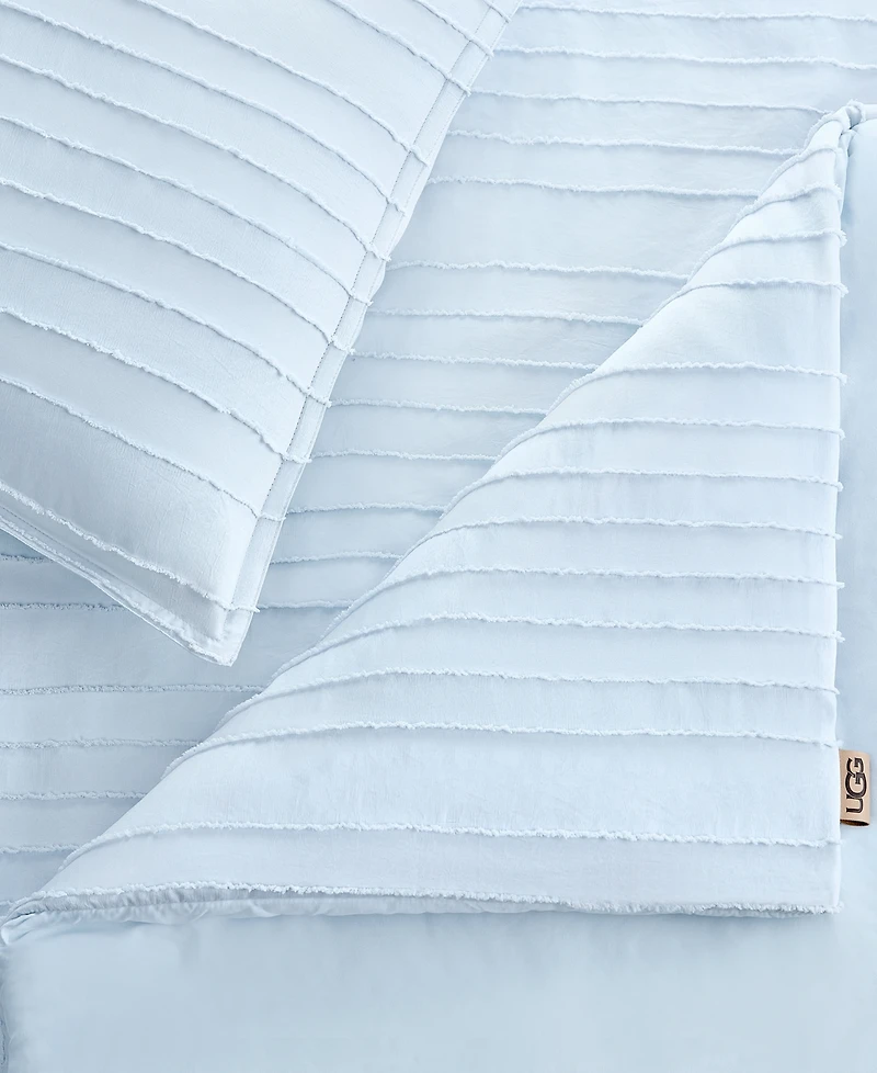 Closeout! Ugg Devon Textured 3-Pc. Comforter Set