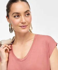 I.n.c. International Concepts Women's Luxe Layering Top, Exclusively at Macy's