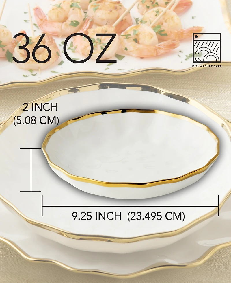 Certified International Regency Soup Bowls, Set of 4