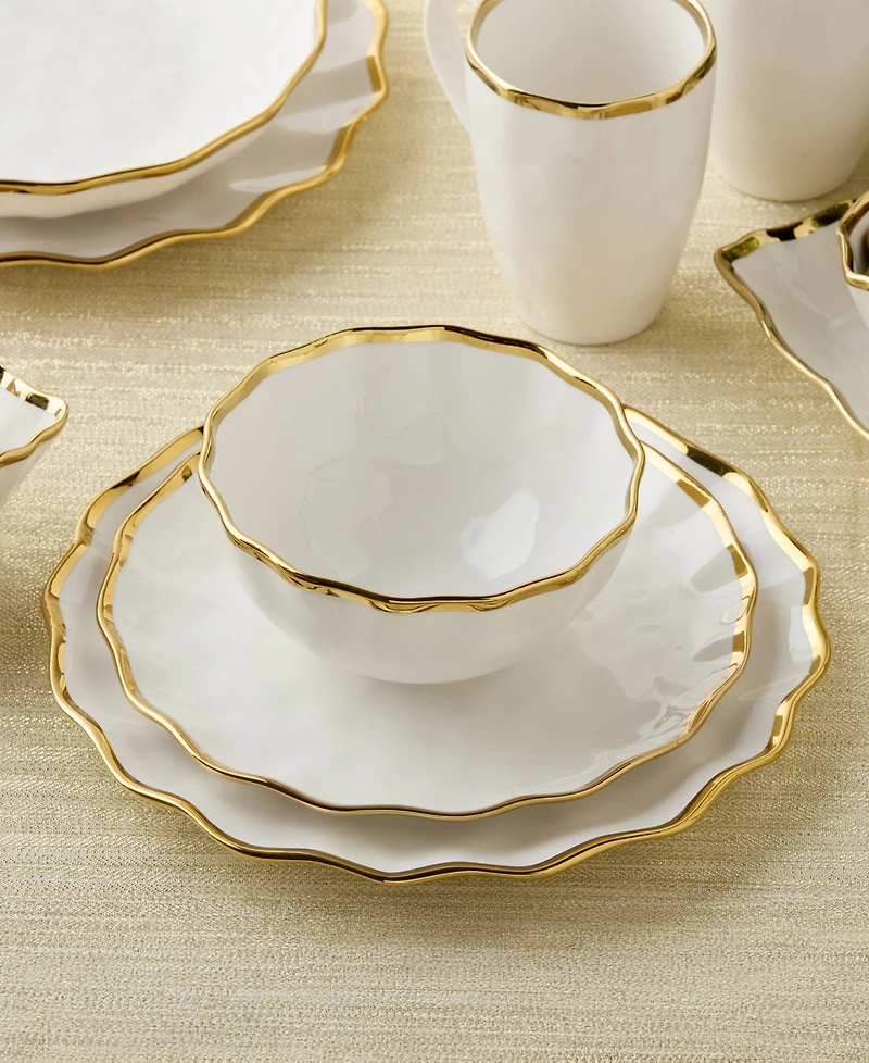 Certified International Regency Dinner Plates, Set of 4