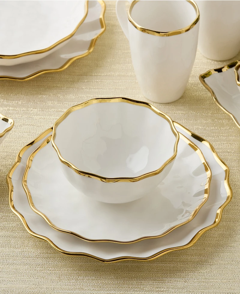 Certified International Regency 16-Piece Dinnerware Set, Service for 4