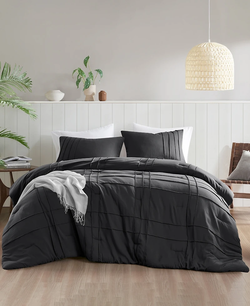 510 Design Porter Pleated 3-Pc. Comforter Set