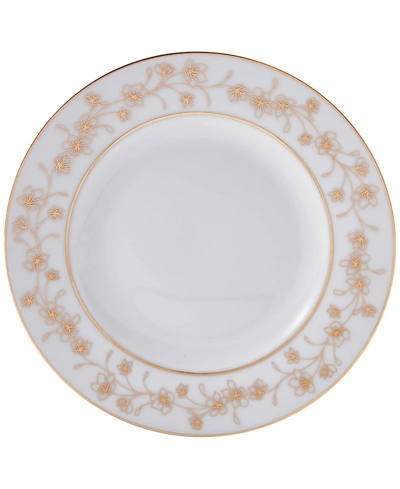 Mikasa Metallic Floral Gold 32-Pc. Dinnerware Set, Service for 8