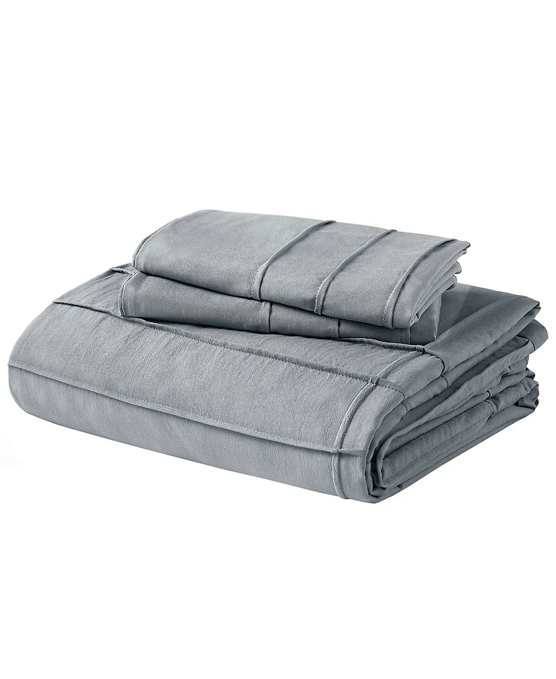 510 Design Porter Pleated 3-Pc. Duvet Cover Set