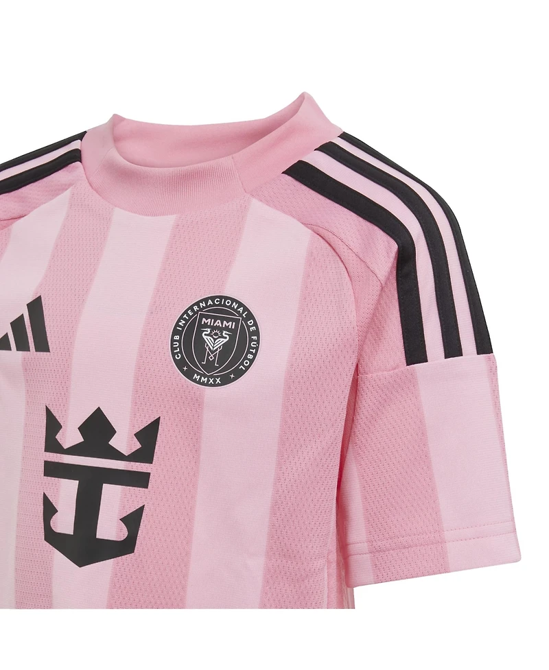 Adidas Toddler Lionel Messi Light Pink Inter Miami Cf 2025 Euforia Mini Kit Jersey