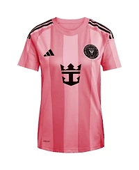 Adidas Women's Lionel Messi Light Pink Inter Miami Cf 2025 Euforia Replica Player Jersey