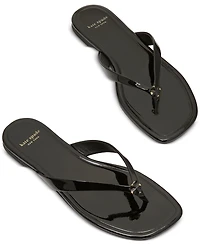 Kate Spade New York Women's Flower Flip Flop Flat Sandals