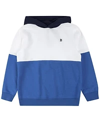 B By Brooks Brothers Big Boys Colorblock French Terry Hoodie