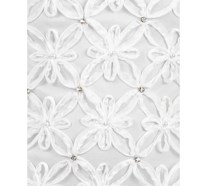 Alex & Sophia Juniors' Embellished Soutache Bodycon Dress