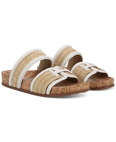 Sam Edelman Women's Rowan Emblem Slide Footbed Sandals