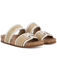Sam Edelman Women's Rowan Emblem Slide Footbed Sandals
