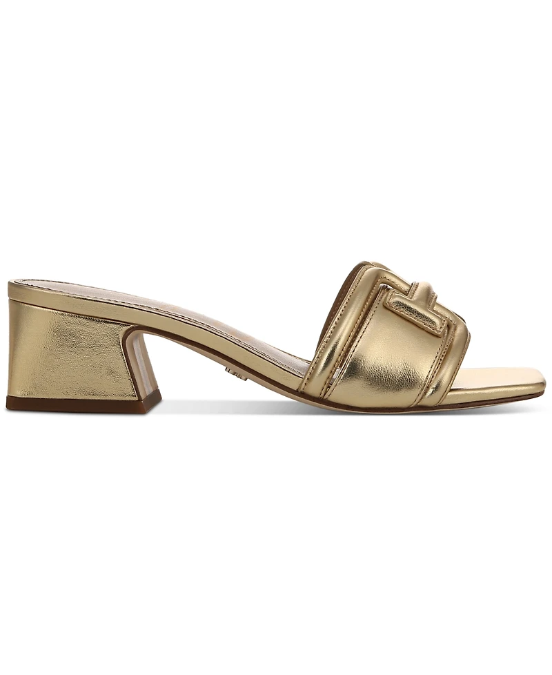 Sam Edelman Women's Waylon Block-Heel Slide Sandals