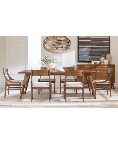 Greystone Ii 7-Pc. Dining Set (Rectangular Table & 6 Chairs)