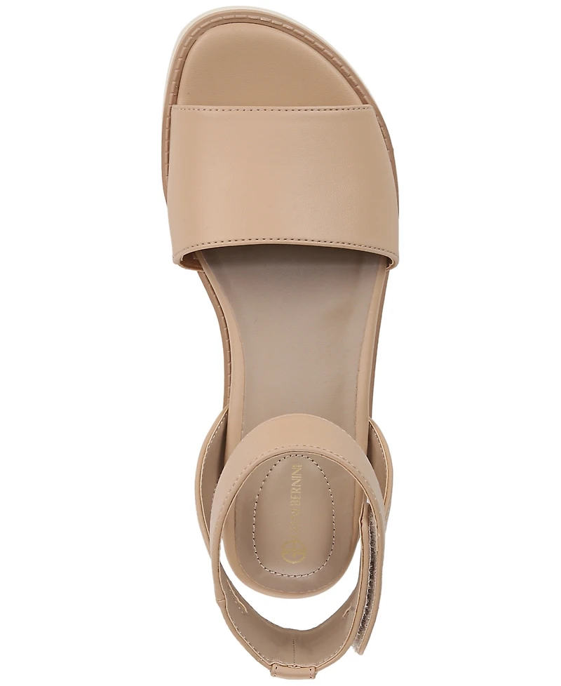 Giani Bernini Women's Constancia Ankle Strap Wedge Sandals, Created for Macy's