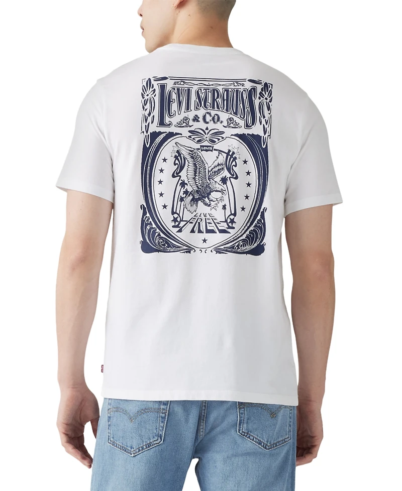 Levi's Men's Classic Short Sleeve Graphic Crewneck T-Shirt