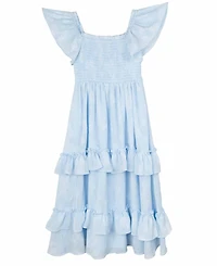Rare Editions Little and Toddler Girls Floral Chiffon Dress