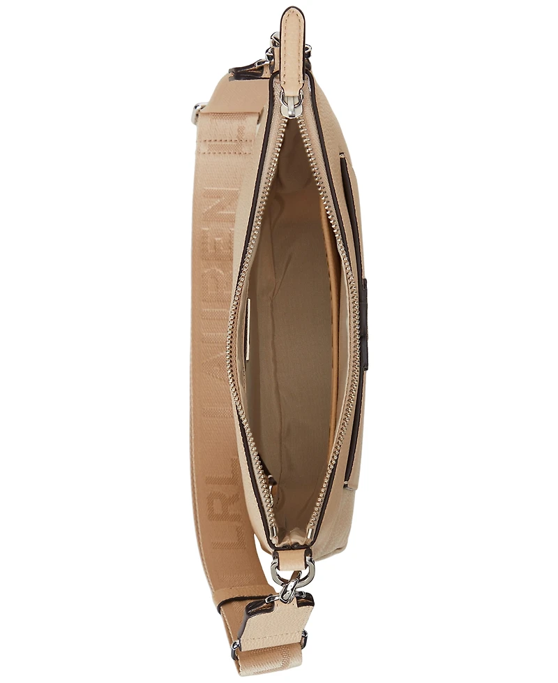Lauren Ralph Lauren Cameryn Pebbled Leather Small Crossbody