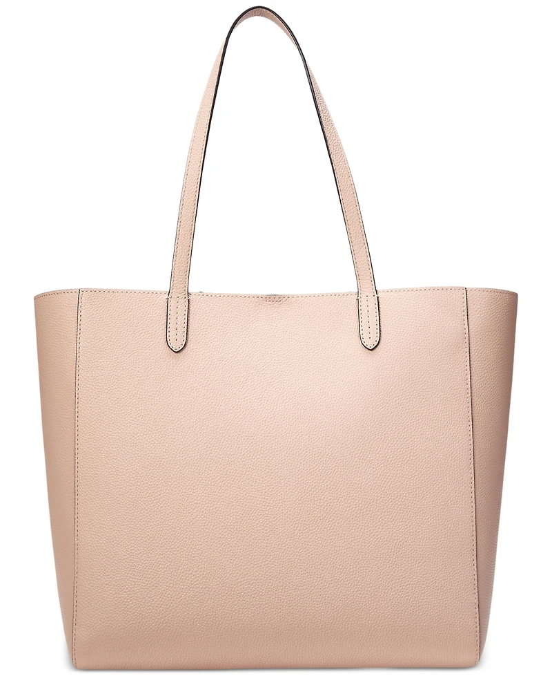 Lauren Ralph Lauren Pebbled Leather Extra-Large Cameryn Tote Bag