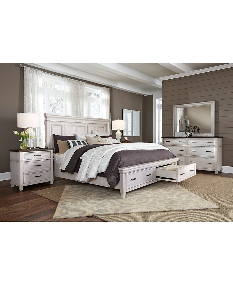 Dawnwood 3-Pc. California King Storage Set (Bed