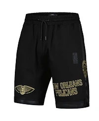 Pro Standard Men's Black New Orleans Pelicans Shorts