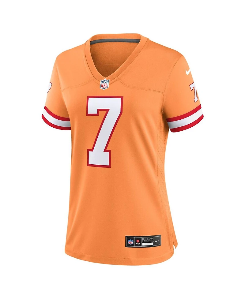 Nike Women's Bucky Irving Orange Tampa Bay Buccaneers Alternate Game Jersey