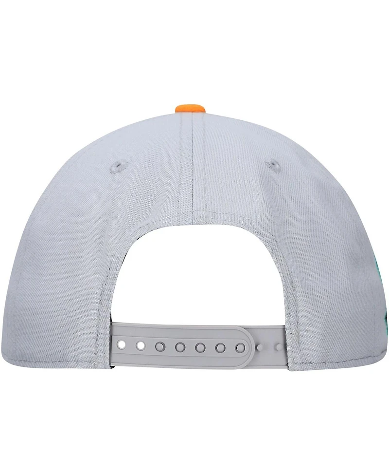 Lids Men's Gray Looney Tunes Daffy Duck A-Frame Adjustable Hat
