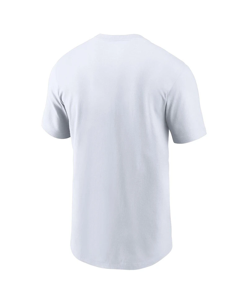 Nike Men's White Chicago Sox Large Logo T-Shirt