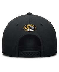 Fanatics Men's Black Missouri Tigers Foul Ball Rope Adjustable Hat