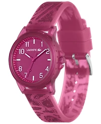 Lacoste Kid's Rider Pink Silicone Strap Watch, 36mm