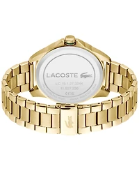 Lacoste Men's Le Croc Gold Tone Stainless Steel Bracelet Watch, 43mm