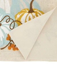Saro Lifestyle Harvest Bounty Pumpkin Table Runner, 16" x 70"