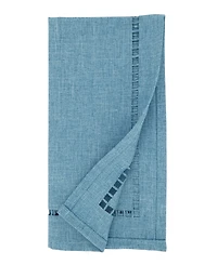 Saro Lifestyle Laser-Cut Hemstitch Napkin, Set of 4