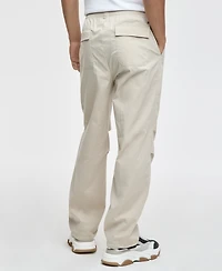 Mode of One Men's Regular-Fit Stretch Ripstop Parachute Pants, Exclusively at Macy's